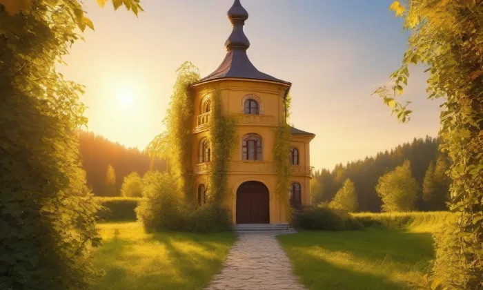 Minoritský klášter v Mostě – summer