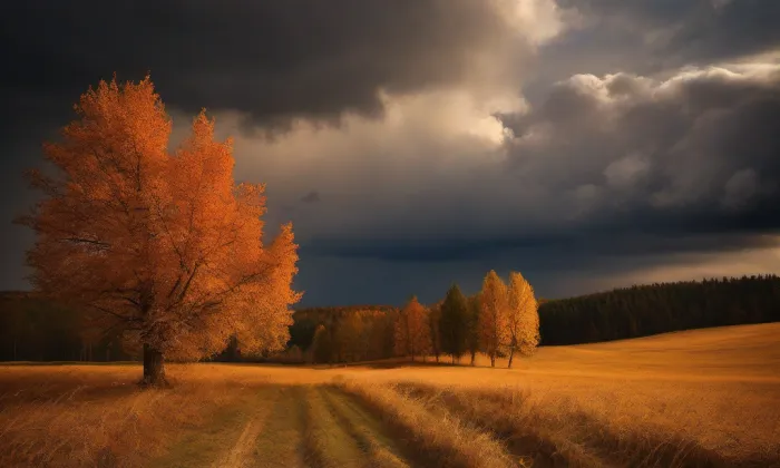 Mlýn Brněnec – autumn