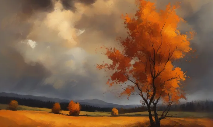 Mochovská – autumn