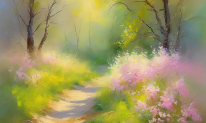 Mohyla na Bílé hoře – spring