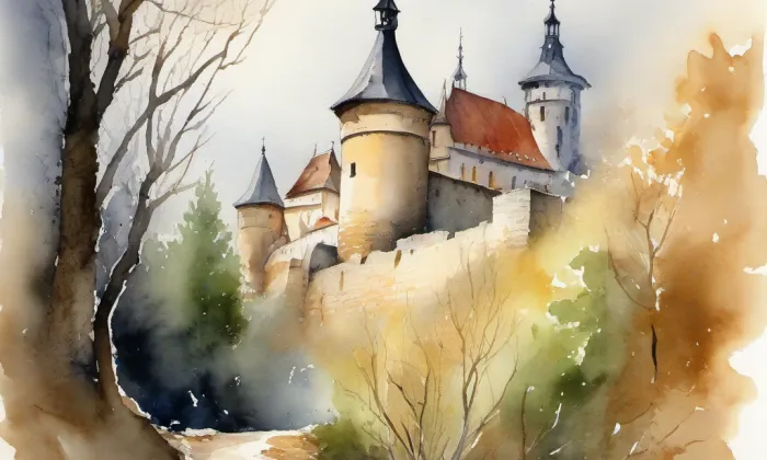 Molitorov – akvarel