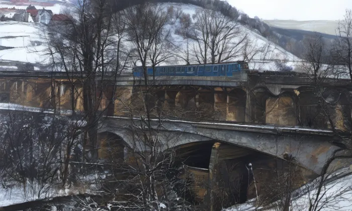 most metra na Kačerově – historical