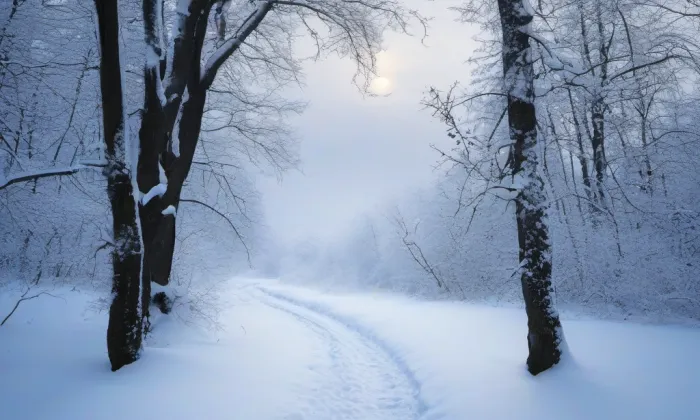 most metra na Kačerově – winter