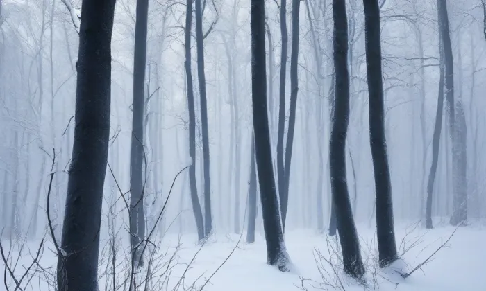 most Podbaba - Troja – winter