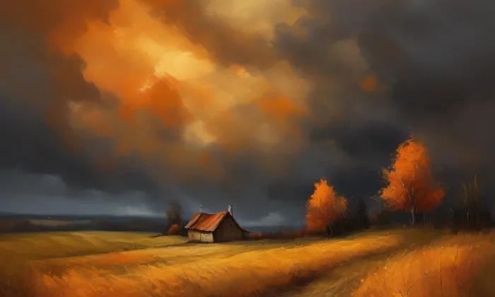 Mužákův statek – autumn