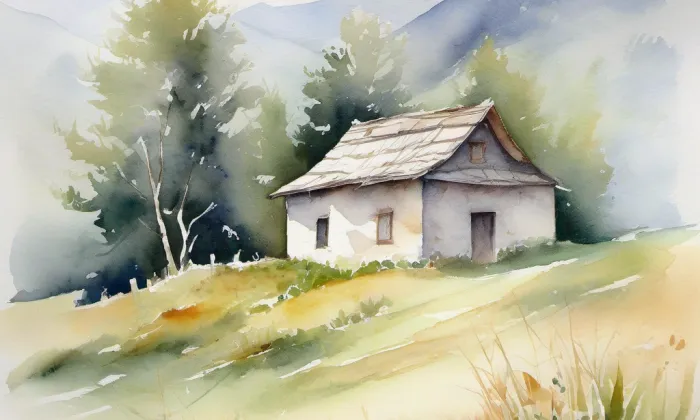 Muzeum a galerie Orlických hor – akvarel
