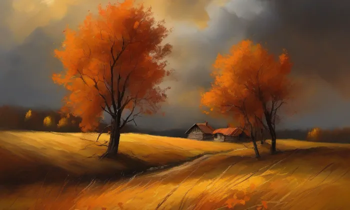 Národní památník na Vítkově – autumn