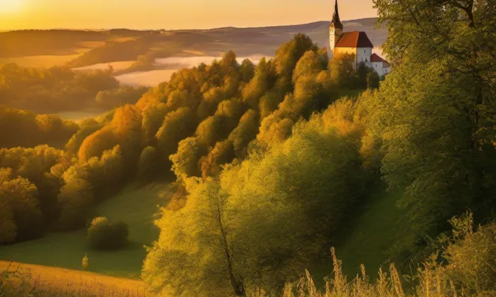 Na baště sv. Ludmily – summer