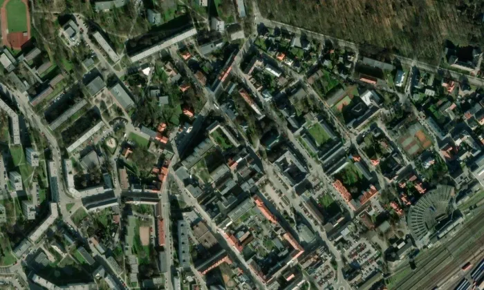 Nový Bohumín – letecký pohled