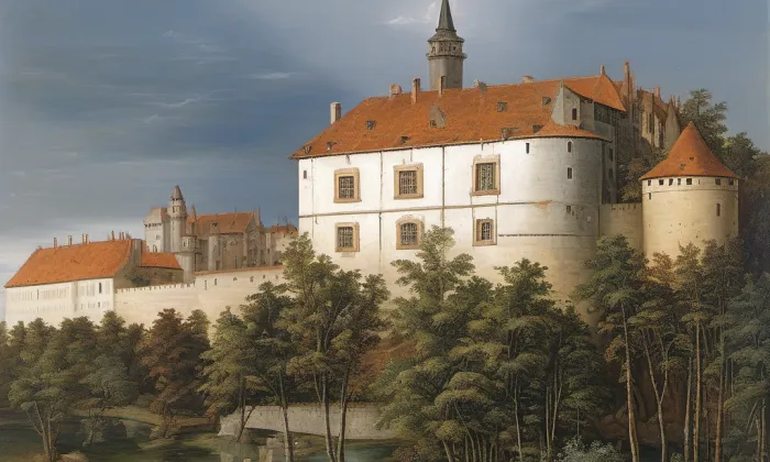 Nový Hrad (Jimlín) – historical