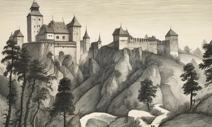 Nový hrad (Skuhrov nad Bělou) – historical