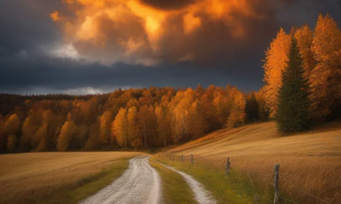 Nové Město nad Metují – autumn