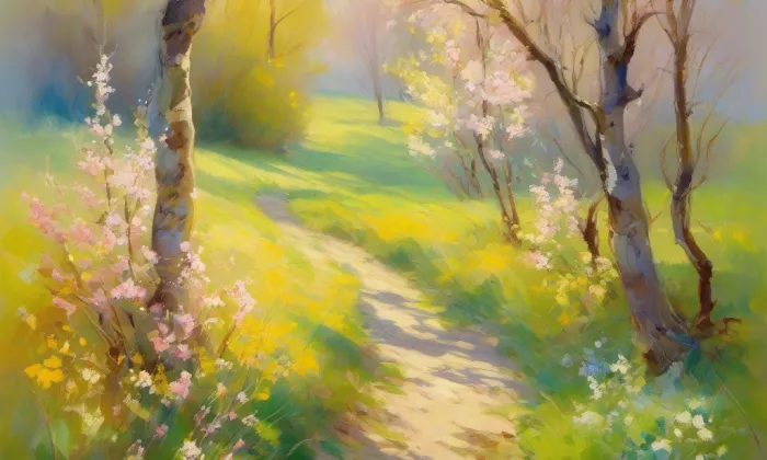nový zámek Golčův Jeníkov – spring