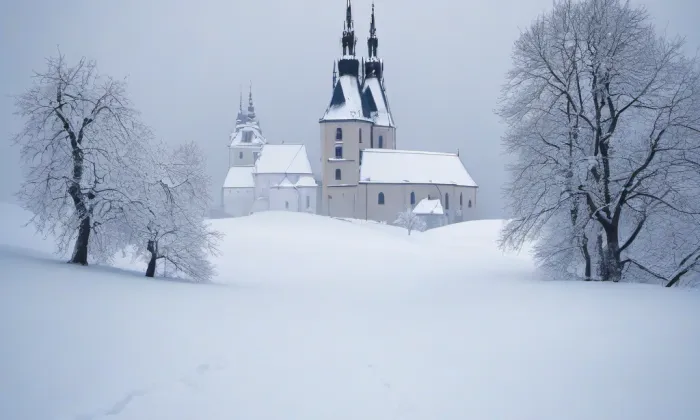 Okrouhlé Hradiště – winter