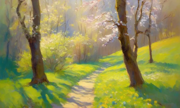 Otín – spring