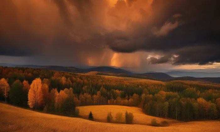 Příběnické podhradí – autumn