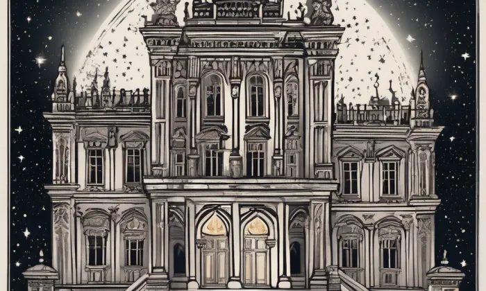 palác Kinských (Praha 1) – noc