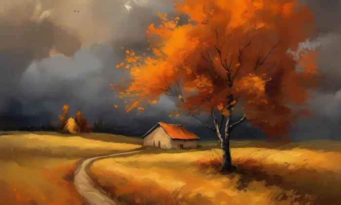 Památník Jana Žižky z Trocnova – autumn
