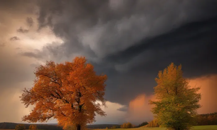 Památník Lidice – autumn