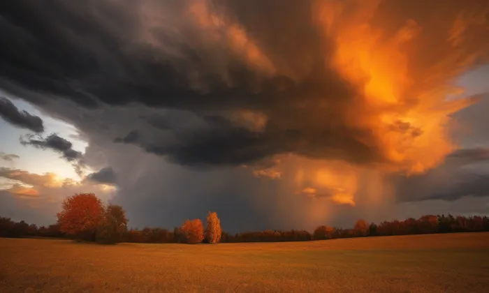 Památník obětí druhé světové války v Javoříčku – autumn