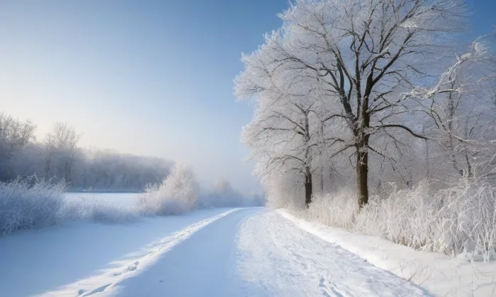 Park Dukelská – winter