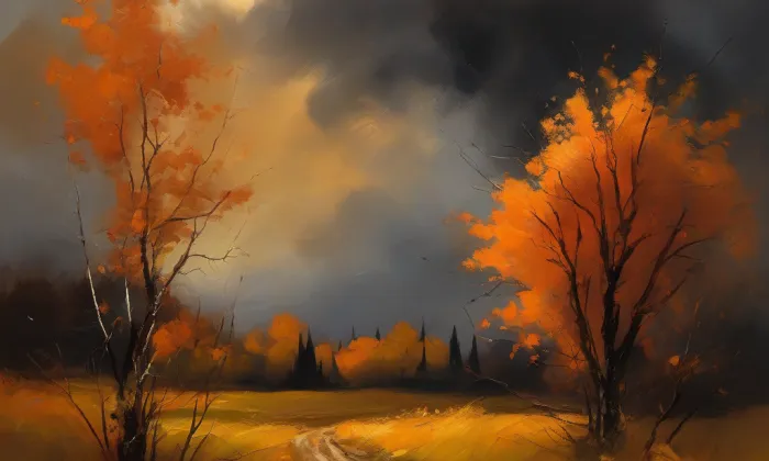 Park Holubička – autumn