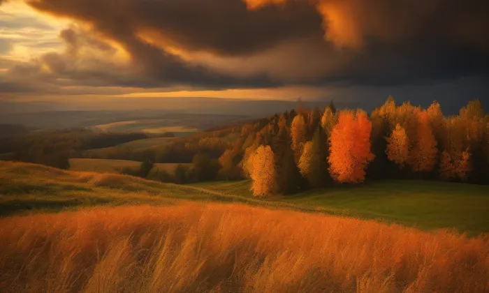 Park na Karlově – autumn
