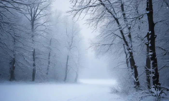 park Podviní – winter