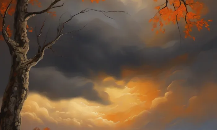 Piaristická kolej (Kosmonosy) – autumn