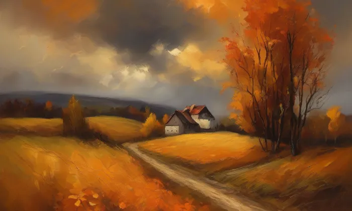 Pořešín – autumn
