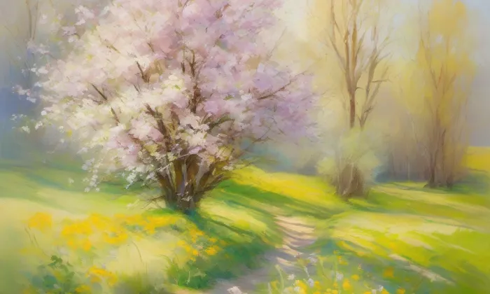 Pohřební kaple Latourů – spring
