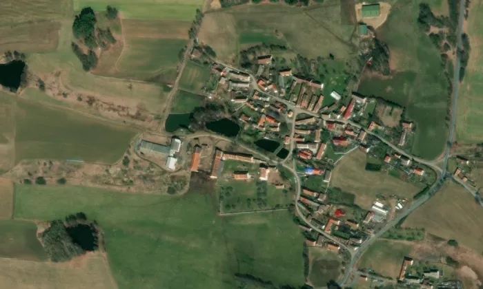 Pole – letecký pohled