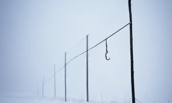 pomník Mistra Jana Husa – winter