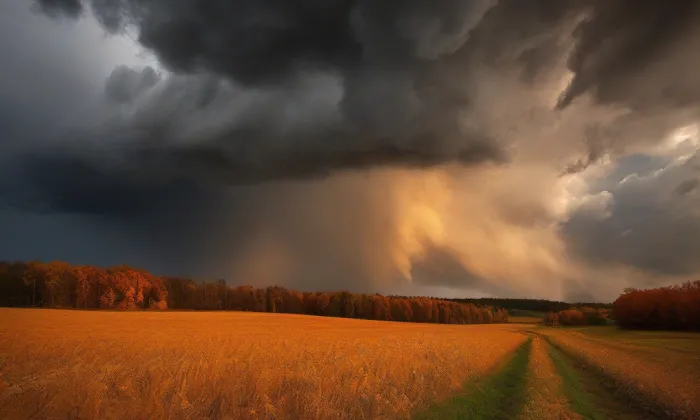 pravoslavný chrám svatého Cyrila a Metoděje – autumn