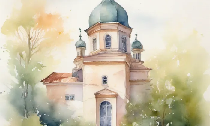 Prokopská – akvarel