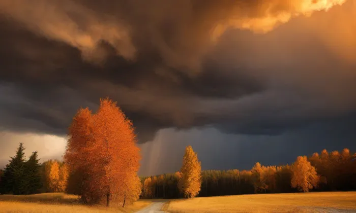 Pustiměř – autumn