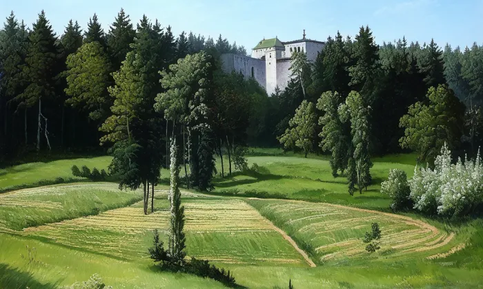 Růžová zahrada – historical