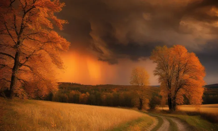 Rábín – autumn
