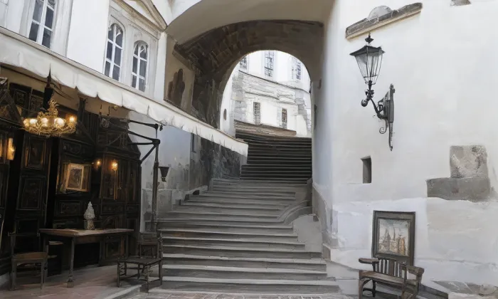 Radnické schody – historical