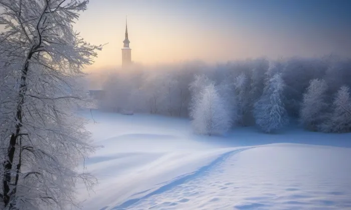 Raduň – winter