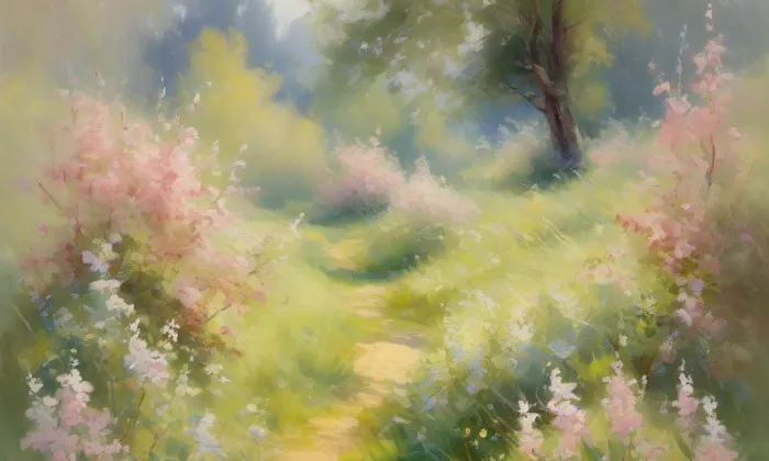 Rohanské nábřeží – spring