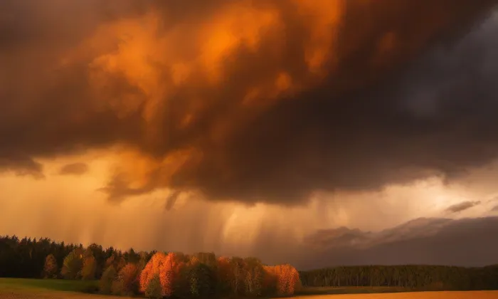 rozvodna Přeštice – autumn