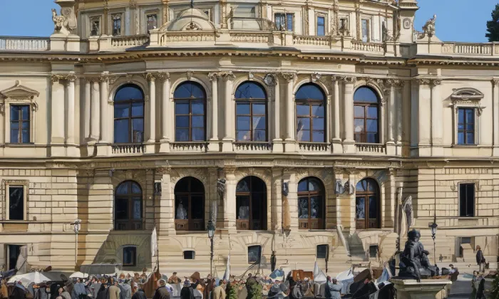 Rudolfinum – historical