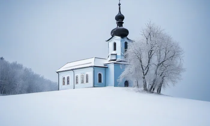 Sazená – winter