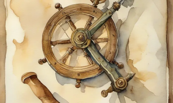 Sextant Erasma Habermela – akvarel