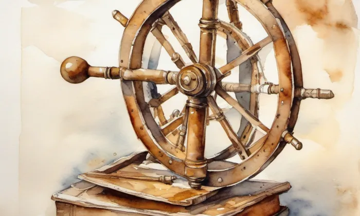 Sextant Josta Bürgiho – akvarel