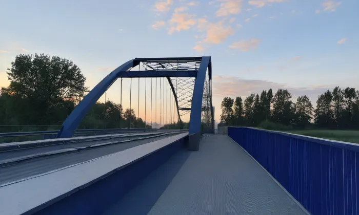 silniční most přes Labe mezi Valy a Mělicemi – historical
