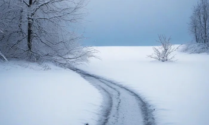 Soubor plavebních kanálů na Šumavě – winter