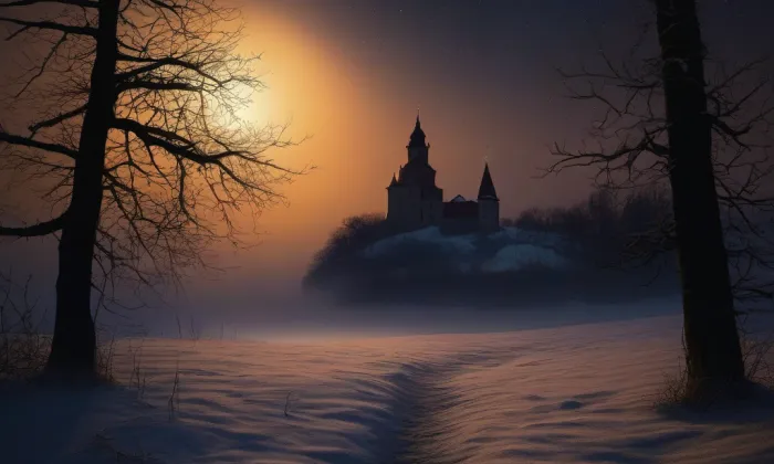 Stříbrná Skalice – noc