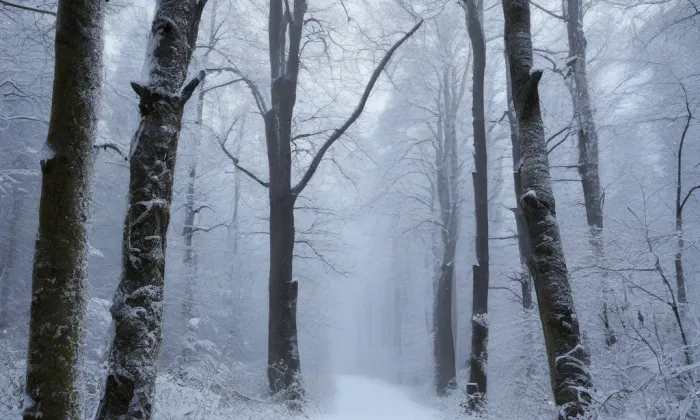 Starý a Nový zámek Kolešovice – winter